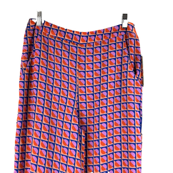 Gianni Bini Pants Womens Large Multicolor Pull On Pockets Polyester - Picture 2 of 10